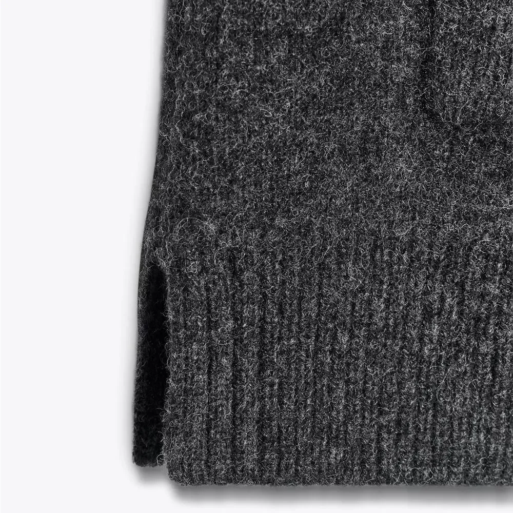 ZARA LONG WOOL BLEND VEST - Picture 6 of 6